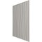Ekena Millwork 19 5/8in. W x 19 5/8in. H Shoreline EnduraWall Decorative 3D Wall Panel Covers 2.67 Sq. Ft. WP20X20SOAGX - alternate 2